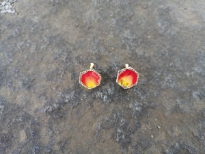 【Earrings】薔薇