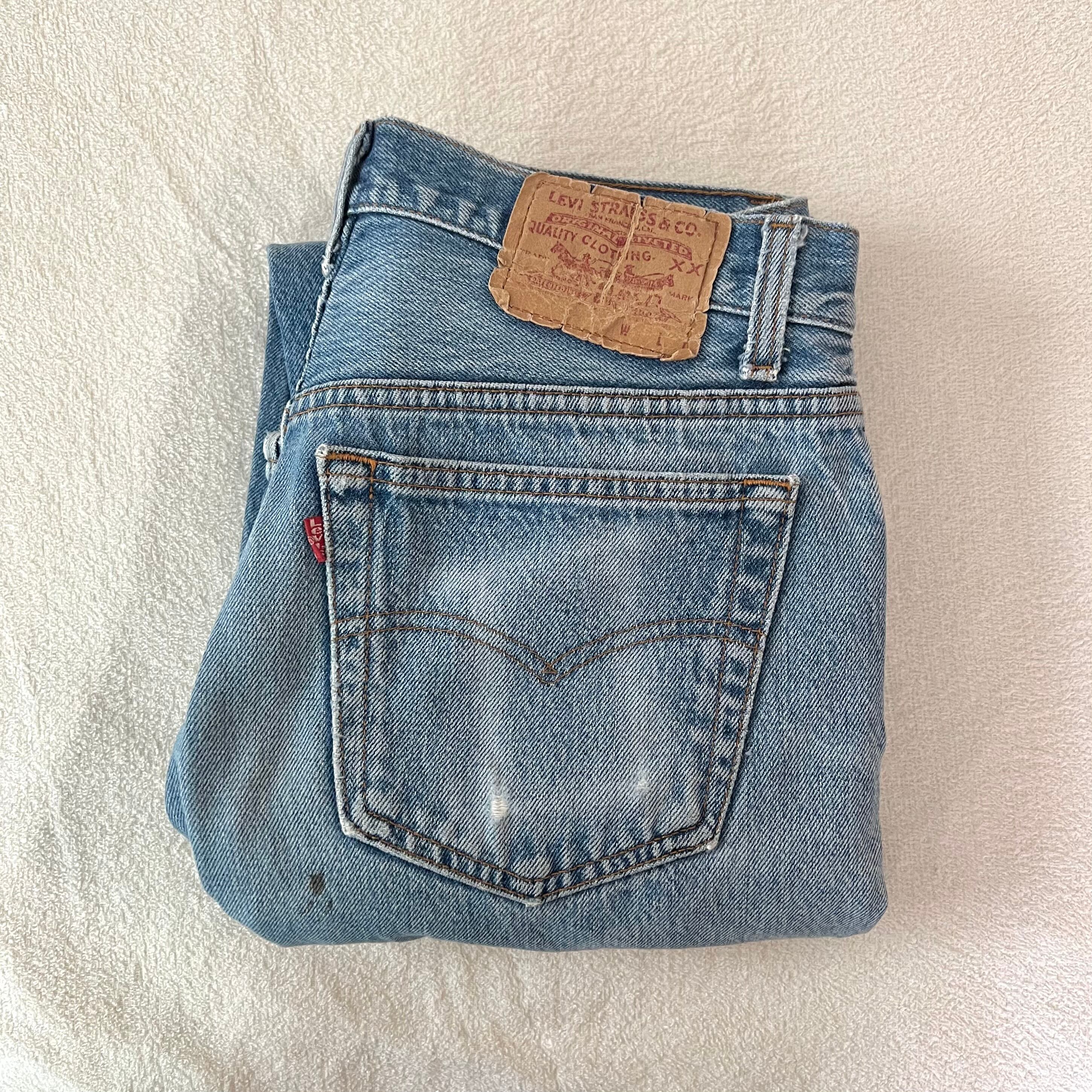 Levi's 501 USA製 W33 リーバイス デニムショーツ ハーフパンツ 90's