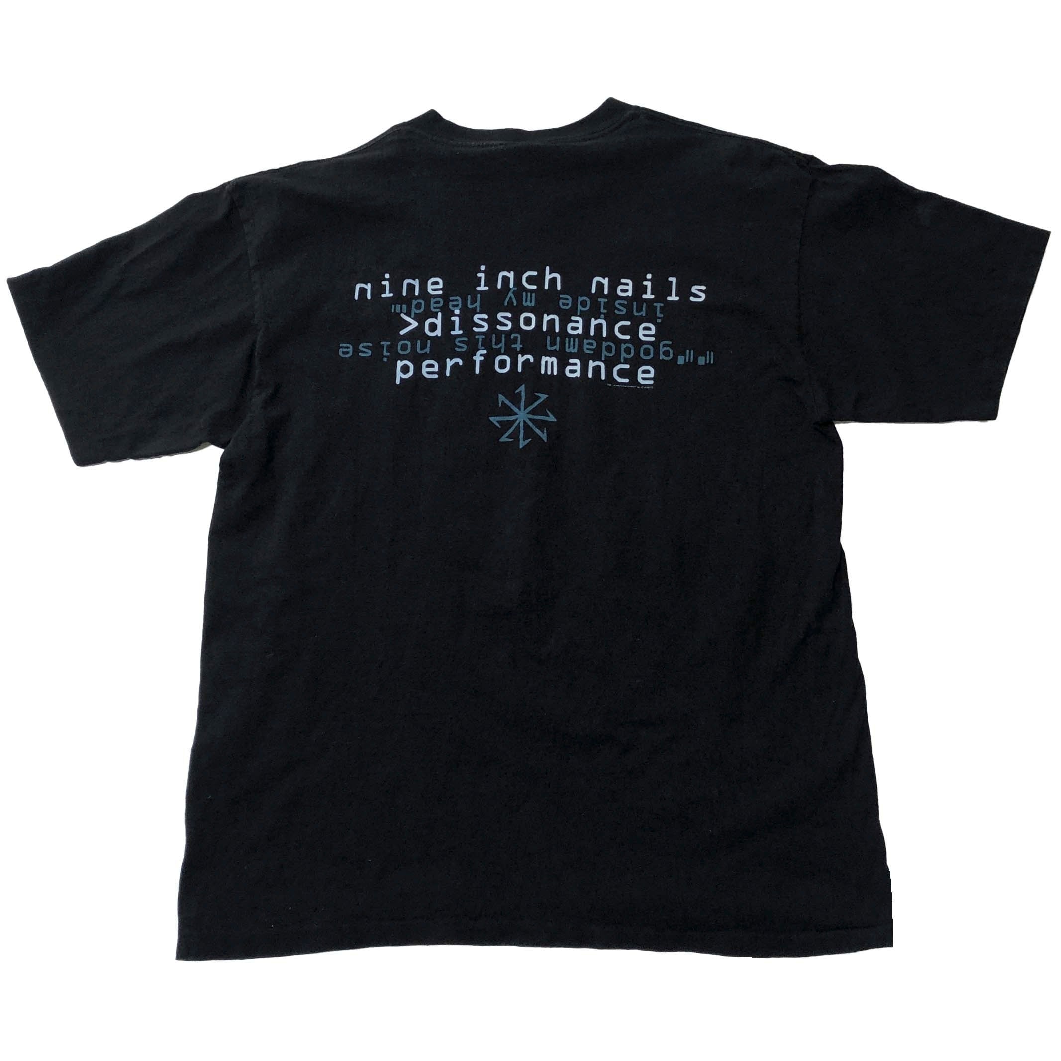 90s NINE INCH NAILS 『'95 dissonance 』ツアー Tシャツ 【XL ...
