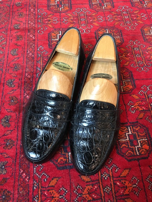 ◎.BALLY CROCODILE LEATHER COIN LOAFER/バリービスポーククロコダイルレザーコインローファー 2000000046266