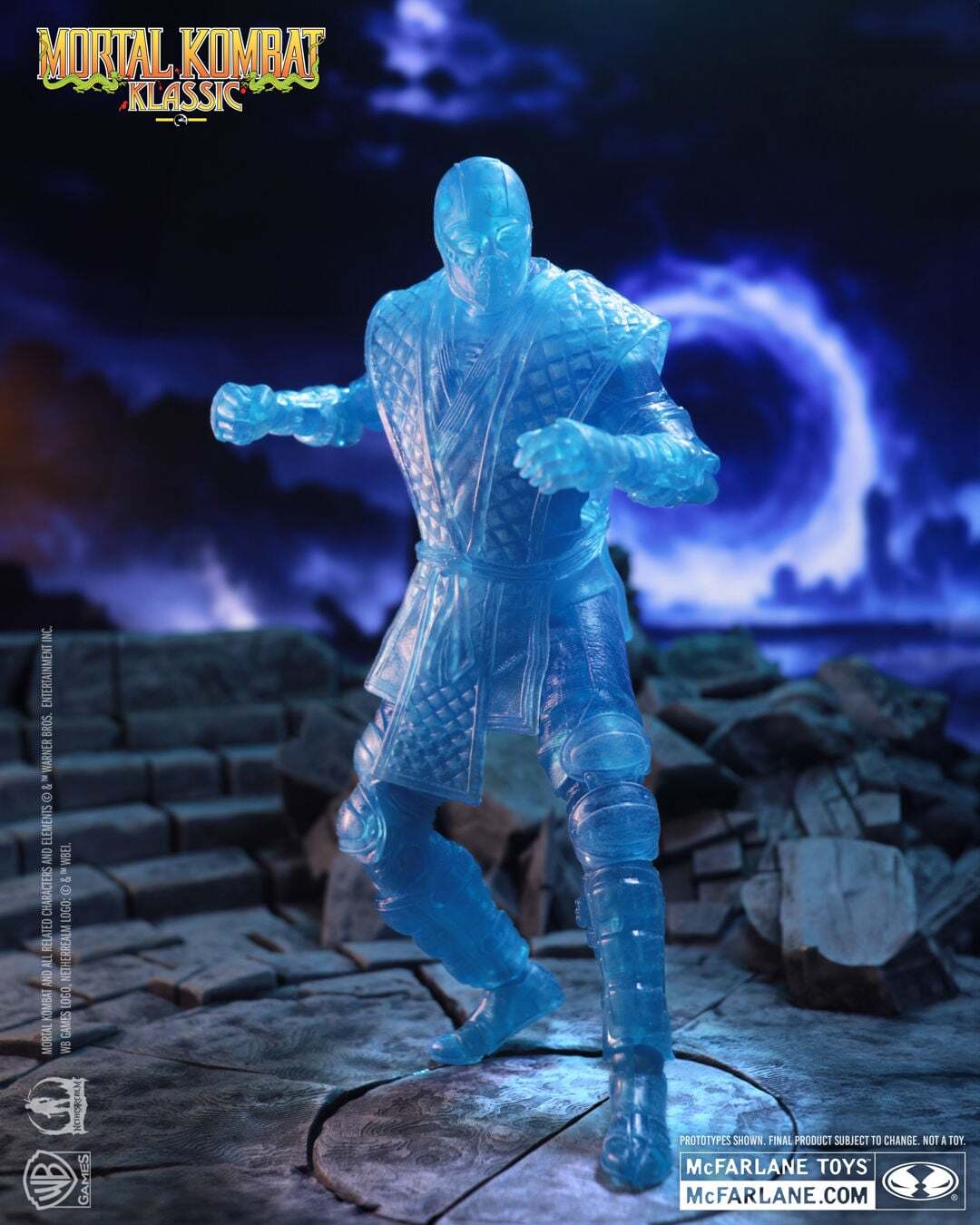 MacfarlaneToys Mortal Kombat Klassic Sub-Zero (Ice Clone) | トイ