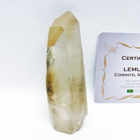 レムリアンシード シトリンクォーツ 原石 ブラジル ミナスジェライス州 コリント産 一点物 171-7340