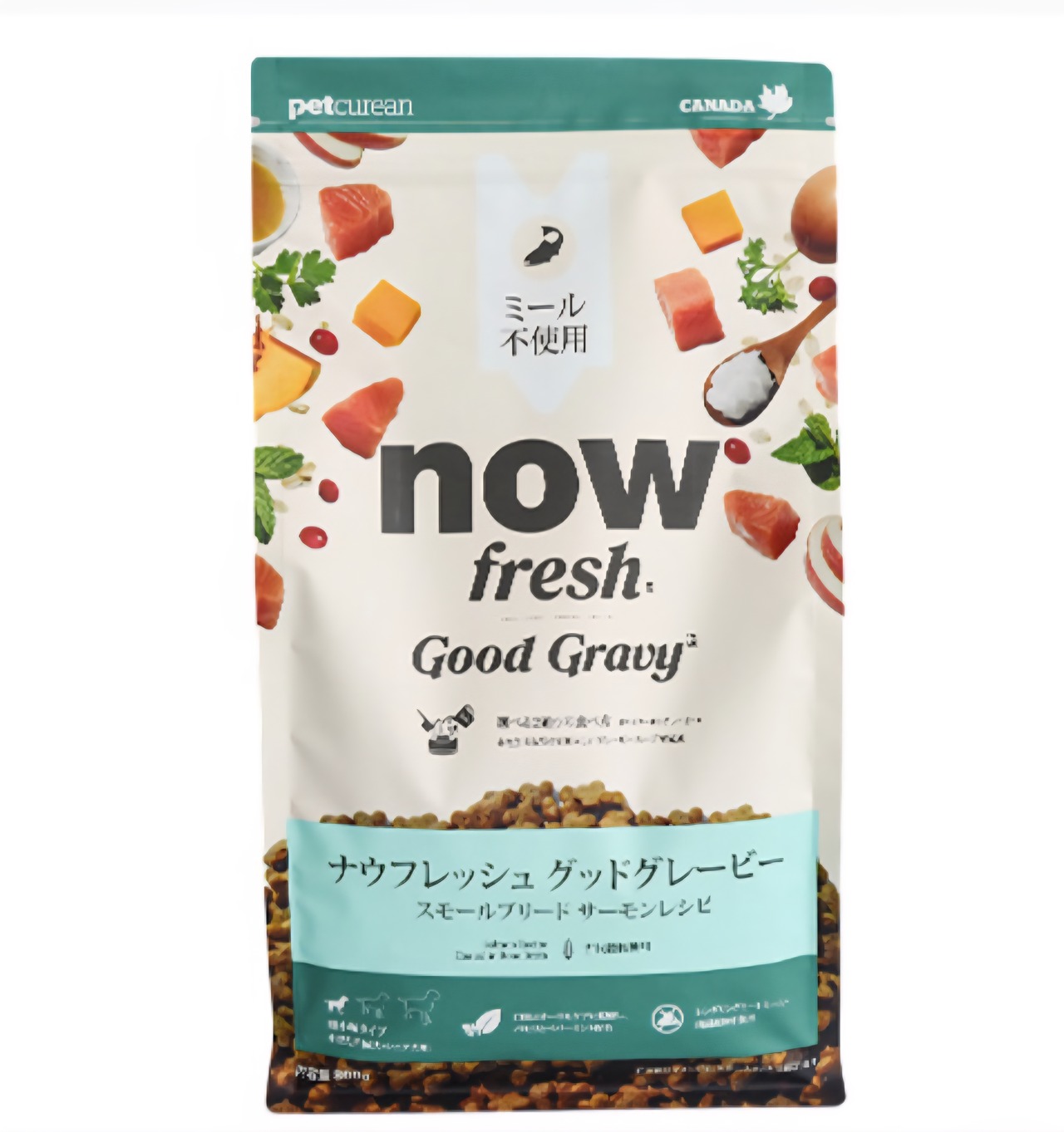 ナウ フレッシュ グッドグレービー スモールブリード サーモン800g・画像6