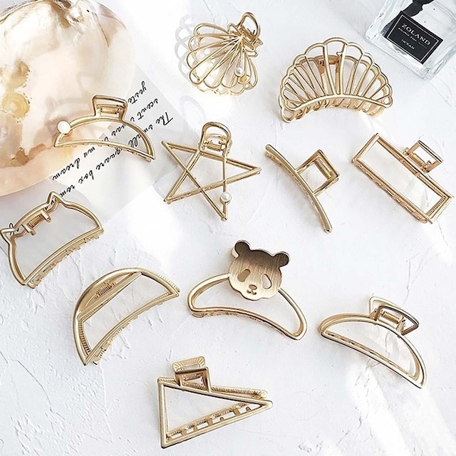 【送料無料】 シンプル ライン バンスクリップ オルチャン パール エレガント ヘアアクセサリー ヘアクリップ 韓国 レディース  ゴールド 貝殻 猫 パンダ 半円 トライアングル スクエア スター 存在感 大きめ シンプル かわいい 大人 可愛い 個性的 きれいめ 上品 10代 20代 30代 40代 おしゃれ かっこいい 大人可愛い こなれ感 キュート ラブリー イベント パーティー  個性的 結婚式 二次会 プレゼント モテ 高見え コーデ 女子会 デート インスタ映え トレンド 普段使い モテ