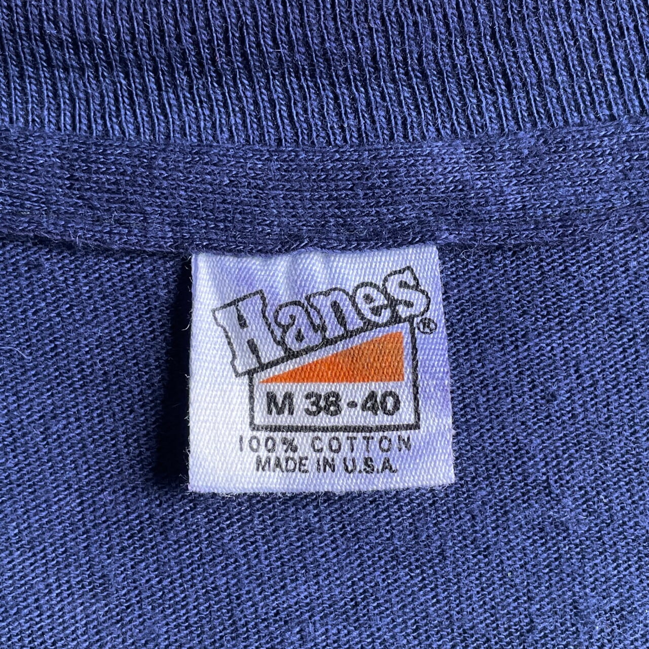 70s Hanes　ビッグプリント　Tシャツ　　ヴィンテージ　ヘインズ