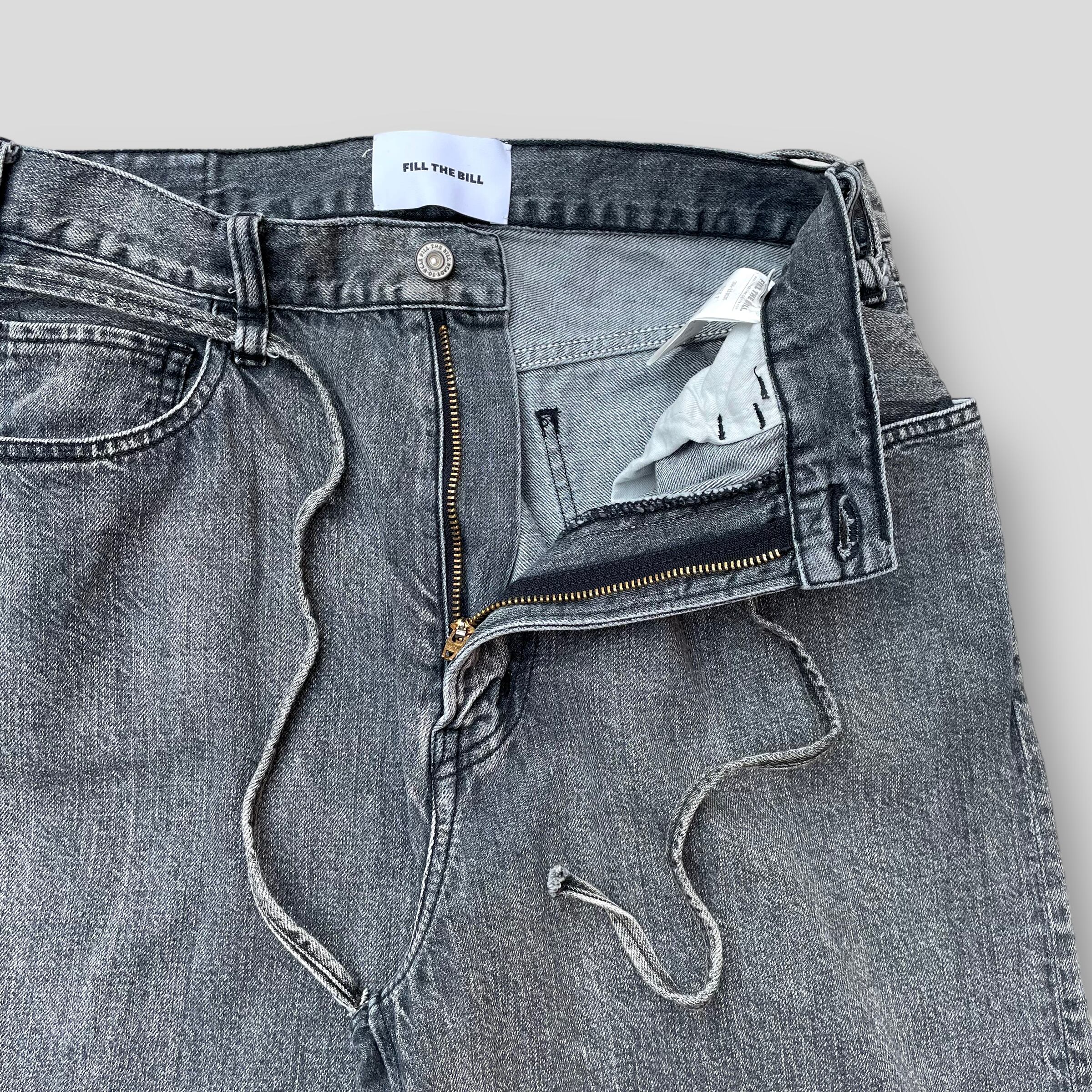 FILL THE BILL ORGANIC BIG 5POCKET JEANS (BLACK) | HEIGHTS Online Store