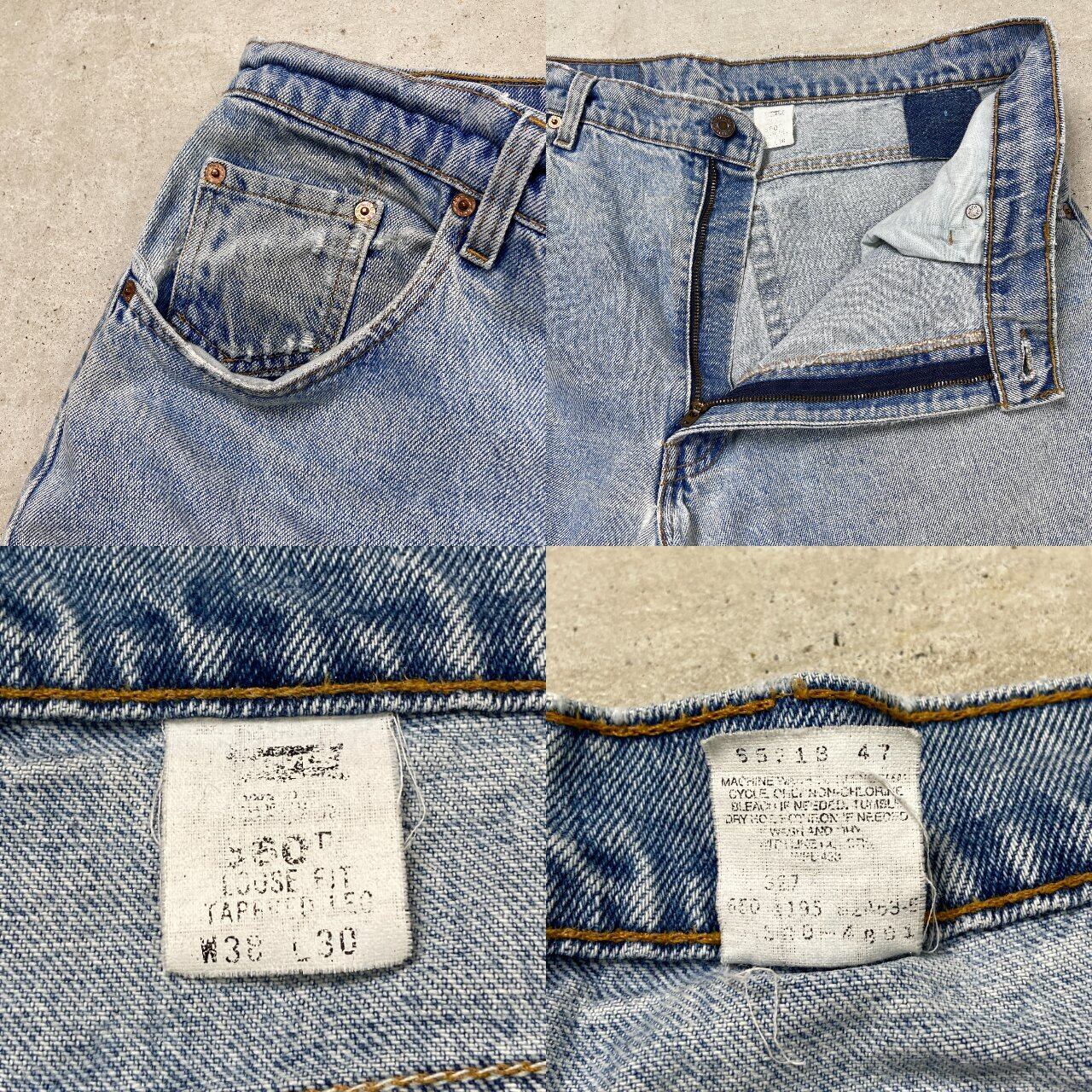 90年代 USA製 Levi's リーバイス 560 デニムパンツ ワイド テーパード