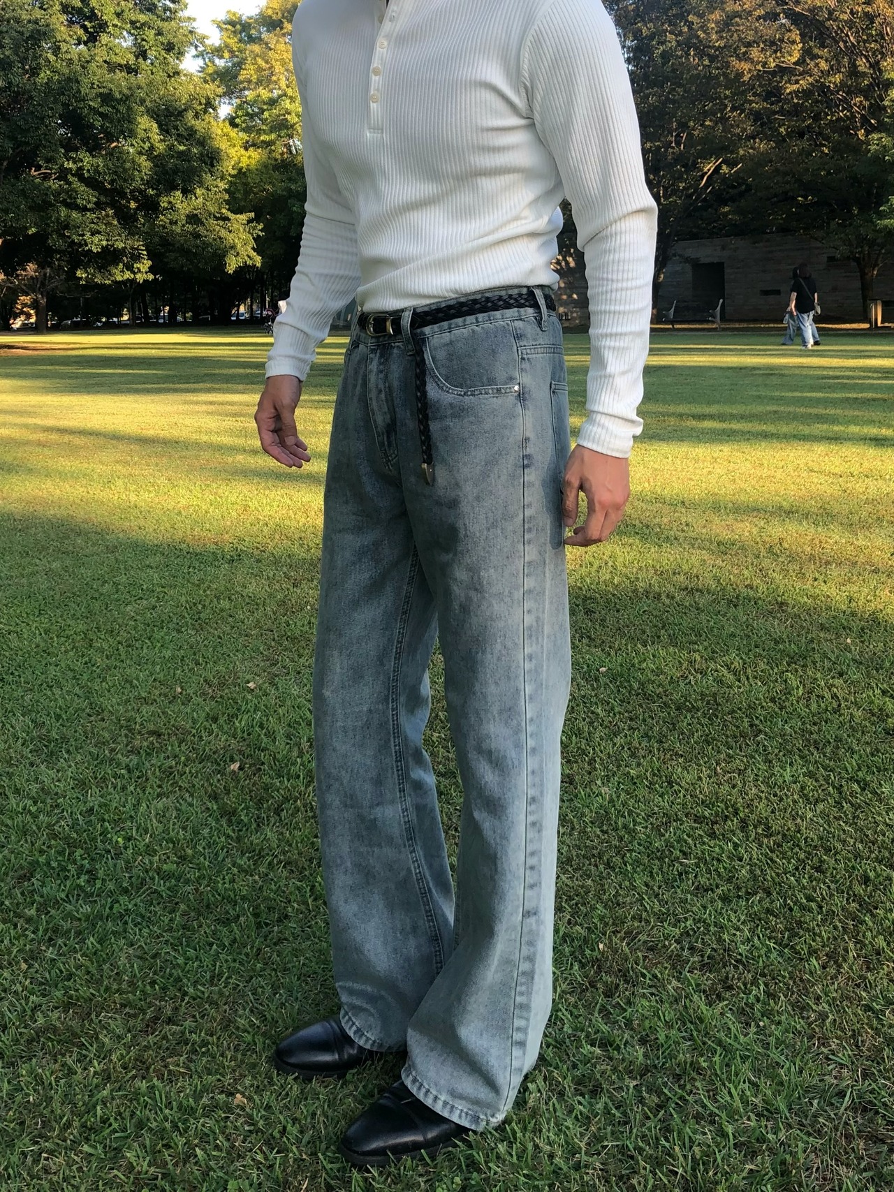 Signature Curve Bootcut Denim [Light Blue] - 5