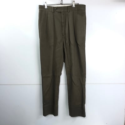 kolor BEACON カラービーコン 21AW フランネルウールパンツ Black size 