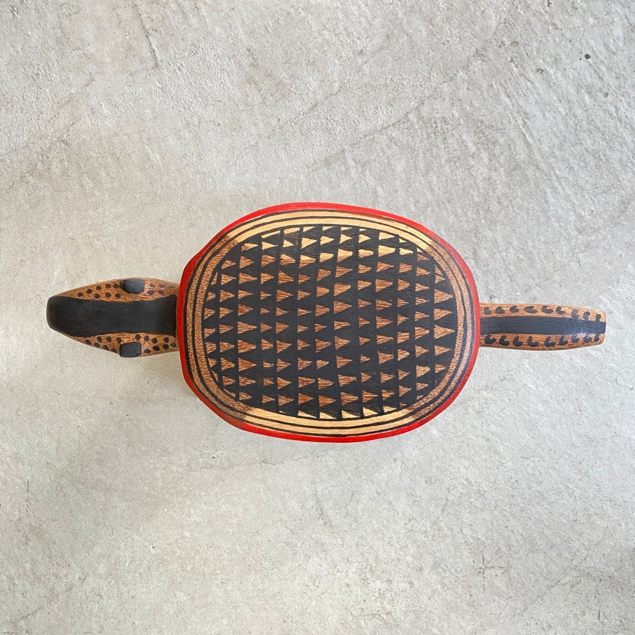 ブラジル先住民族の椅子 ワウラー族 アリクイ3(送料着払い)