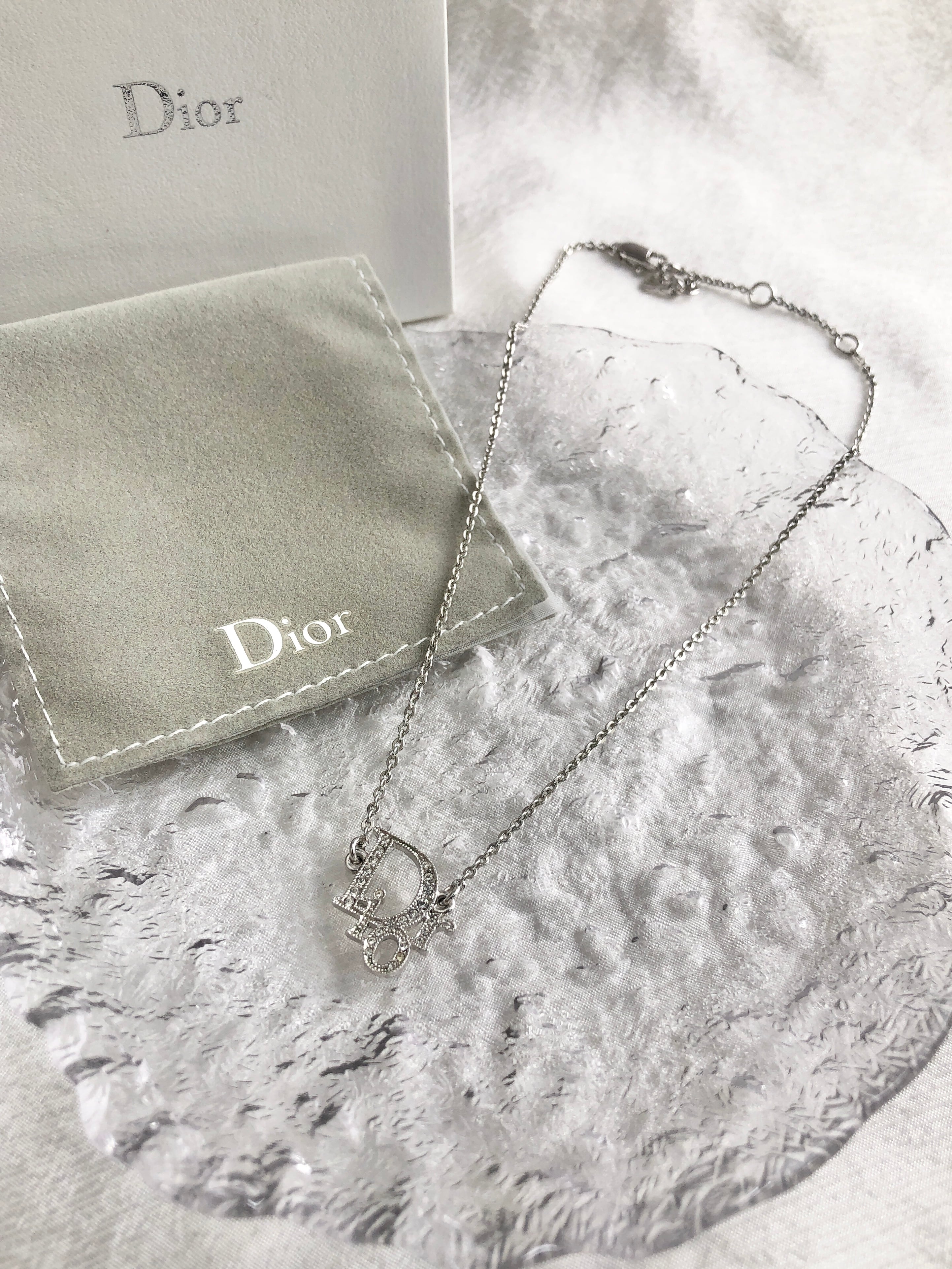 CELINE セリーヌ イニシャル ロゴ ネックレス シルバー vintage