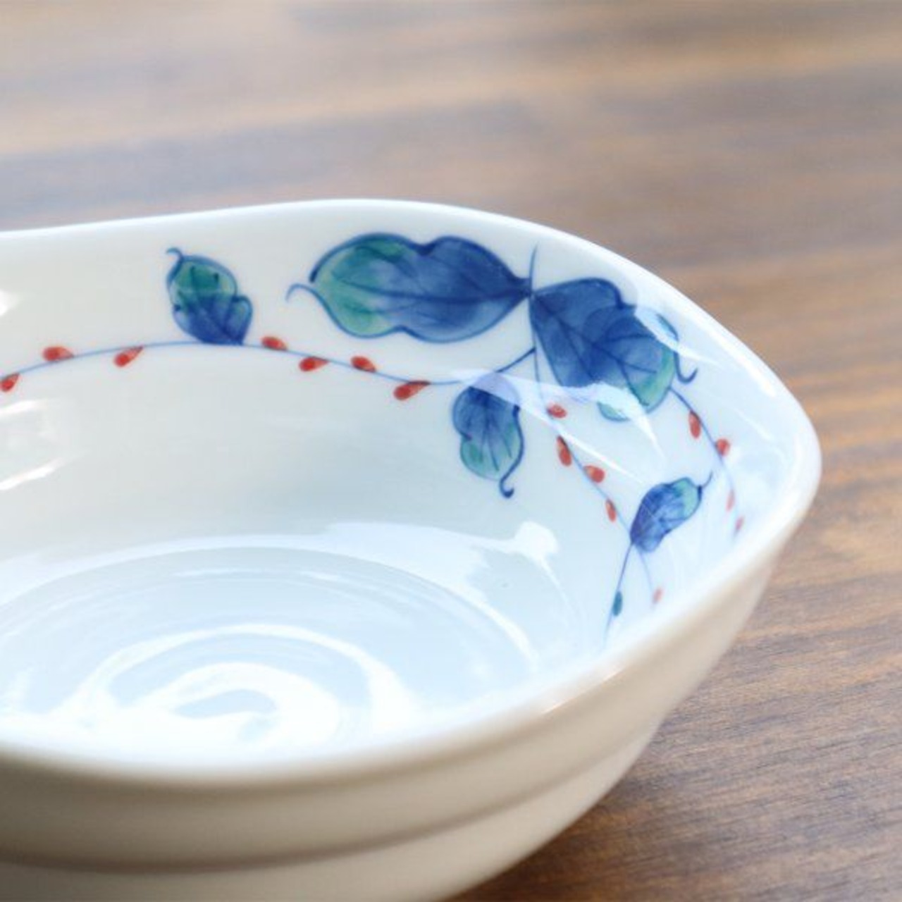 波佐見焼　なぶり鉢（小）　水引草 14-011