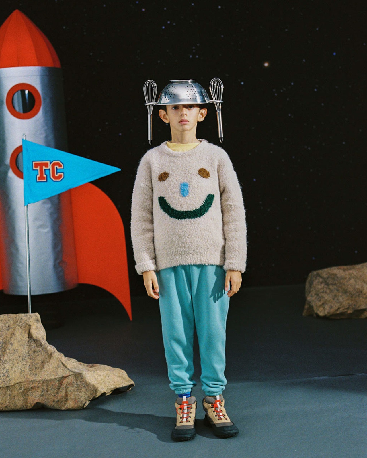 the campamento / Light Blue Jogging Trousers