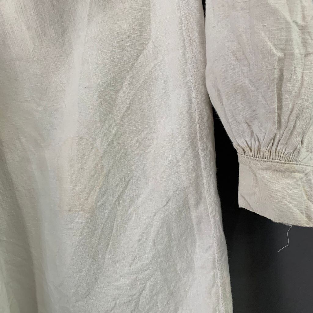 20s アンティーク French Linen フレンチ リネン スモックシャツ