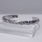 Heritage Bangle-Silver-