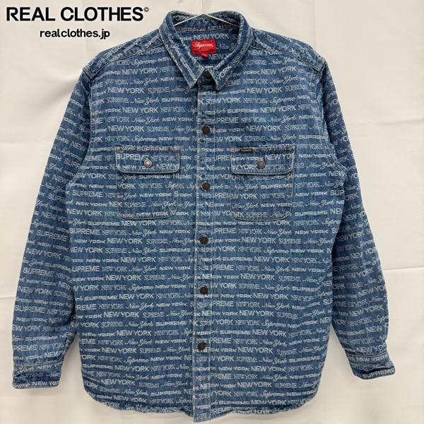 SUPREME 22AW ジャガードデニムシャツ Supreme/シュプリーム【22AW】Multi Type Jacquard Denim Shirt/マルチ