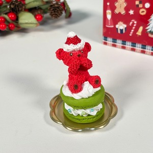 サンタクマカロンのオブジェ