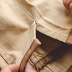 Tapered Quarter Length Cargo Pants ◇H0022