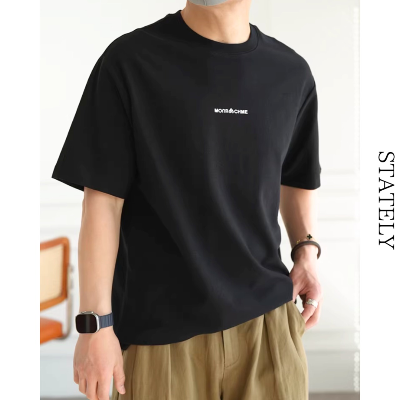Active Logo バックラインTee/4color_T243・画像8