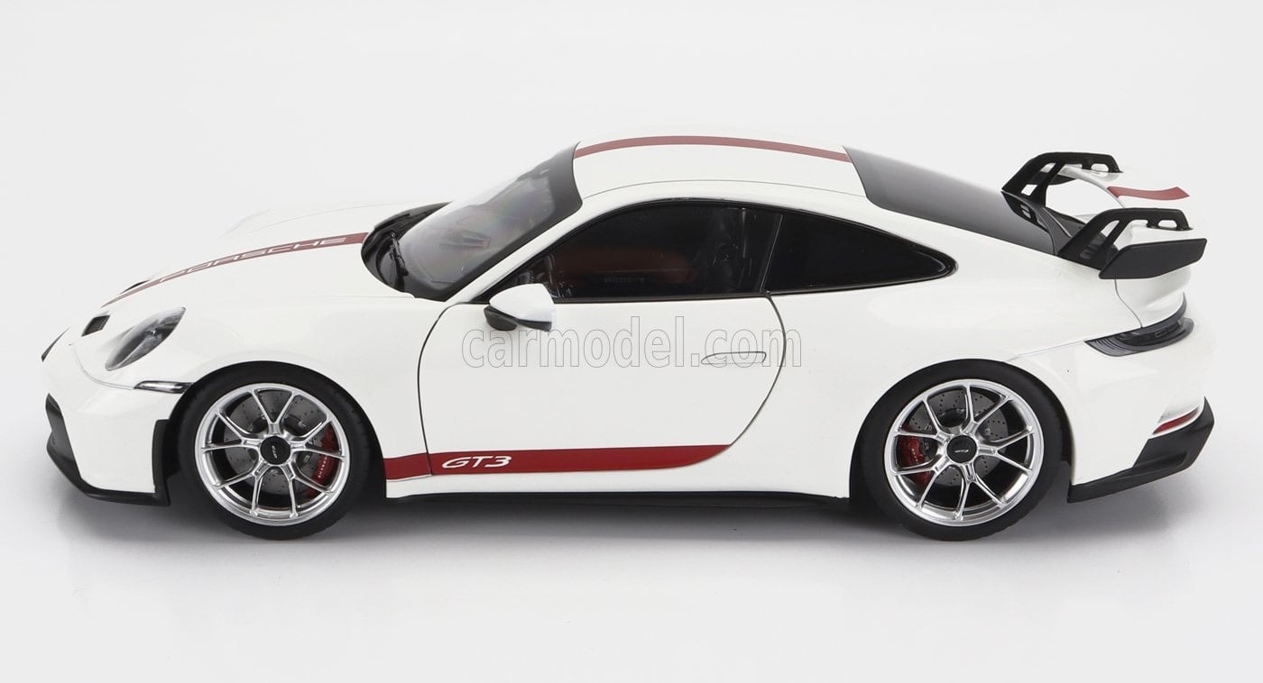 ミニカー 1/18 ポルシェ 911 992 GT3 ノレブ NOREV 1/18 PORSCHE 911 992 GT3 COUPE 2021  WHITE 187306 ミニカーショップ ええもん堂