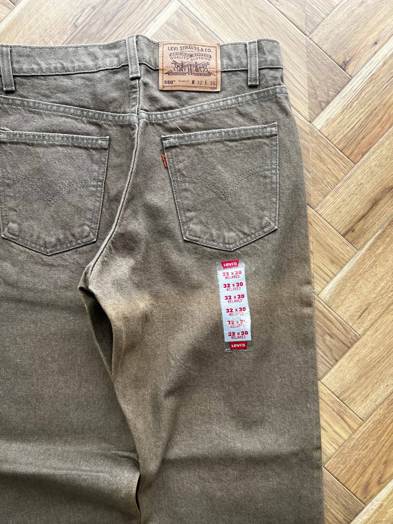 "Made In USA" DeadStock 1997s Levis 550