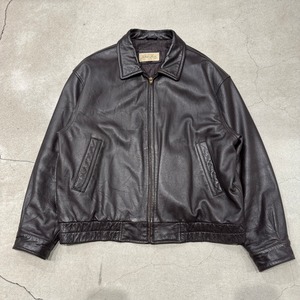 ST.JOHON’S BAY used leather jacket size:XL
