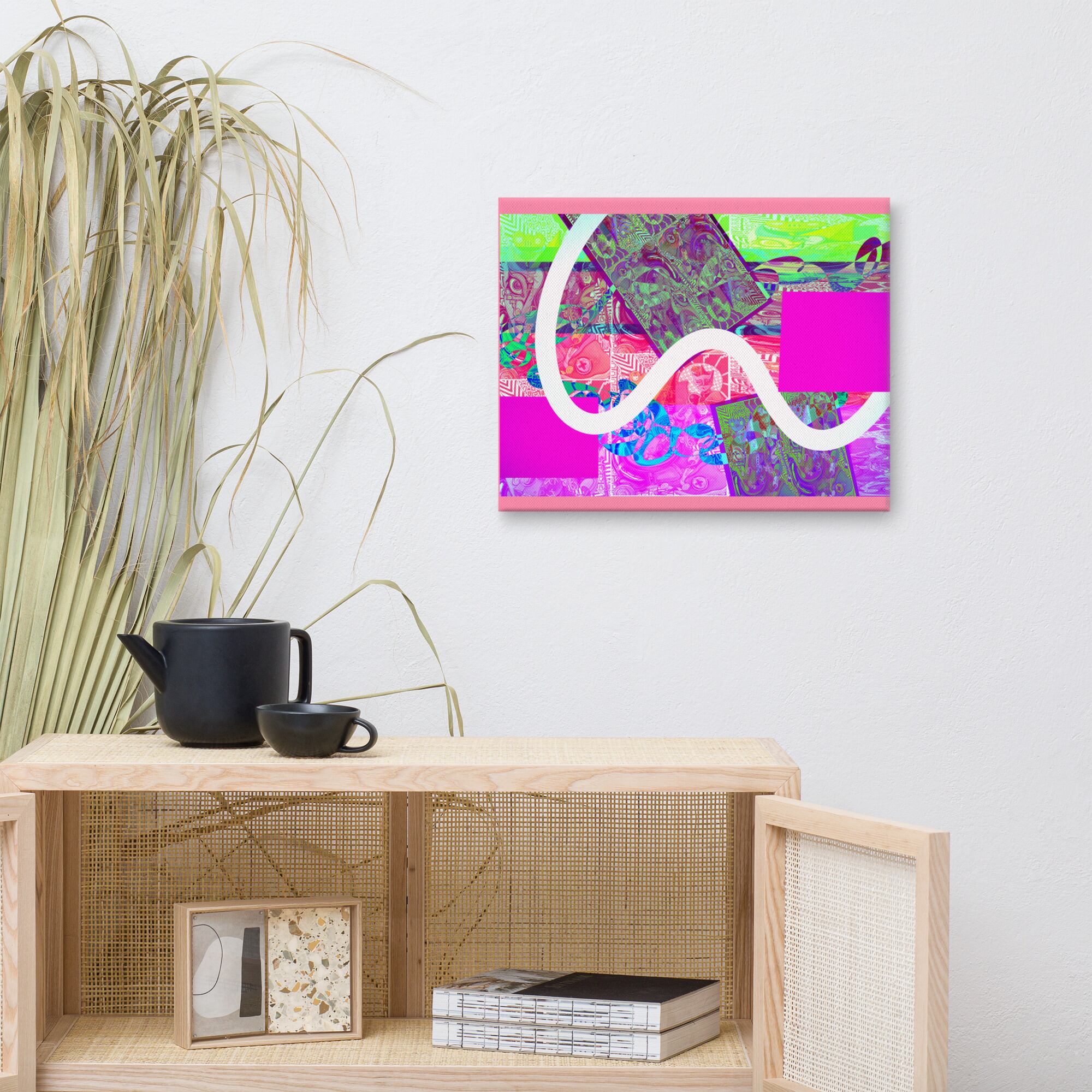 《希望の杖 No.6》/2021年/プリントキャンバス/40.64×50.8cm/(16×20インチ)