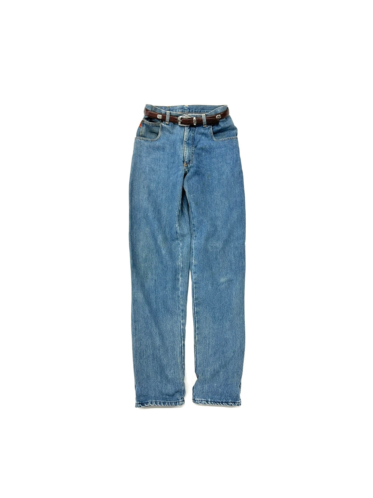 SAINT LAURENT JEANS by HEDI SLIMANE Shallow Navy Jeans | ETRAK