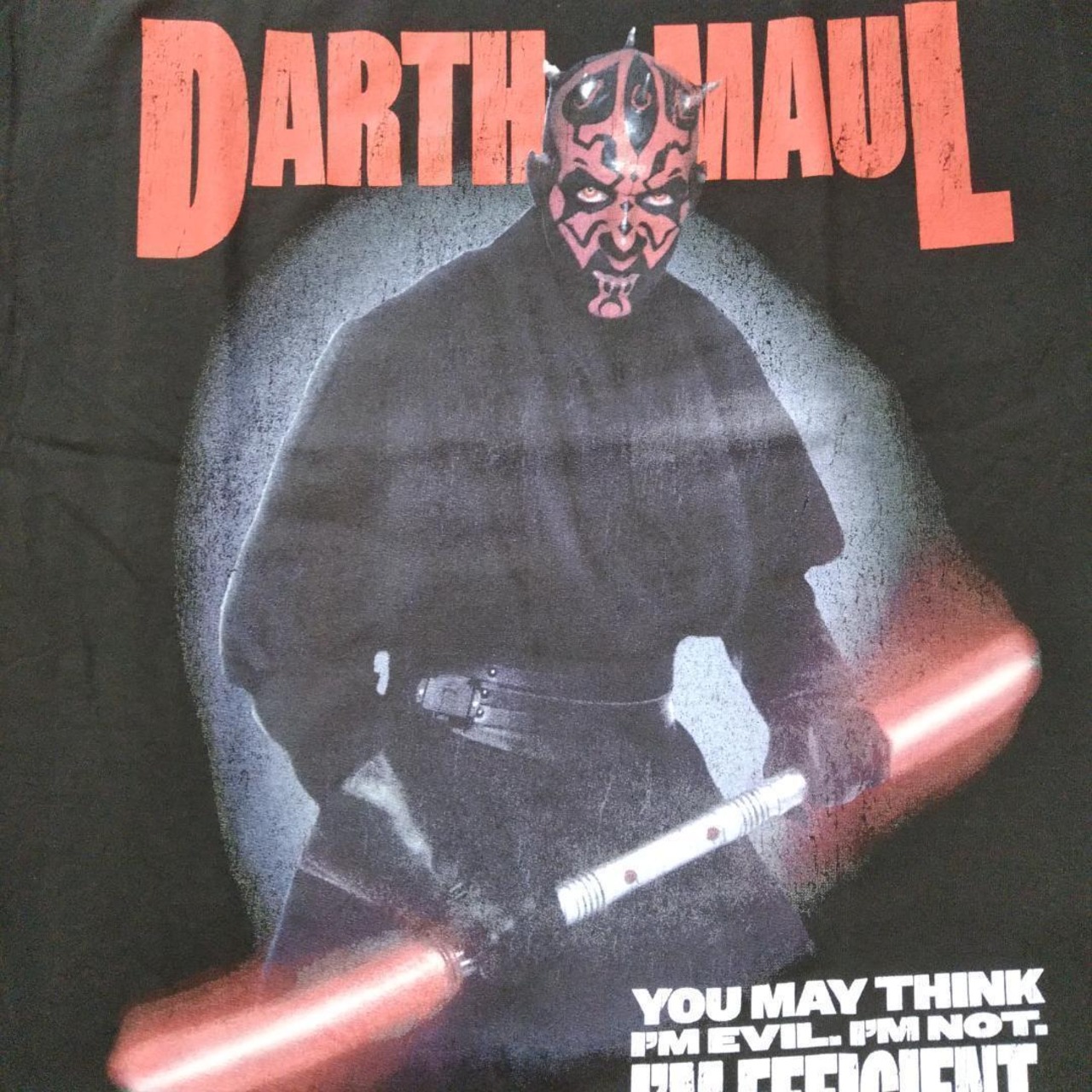スターウォーズ Tシャツ XLサイズ 黒 ダース・モール ムービーT 映画T 