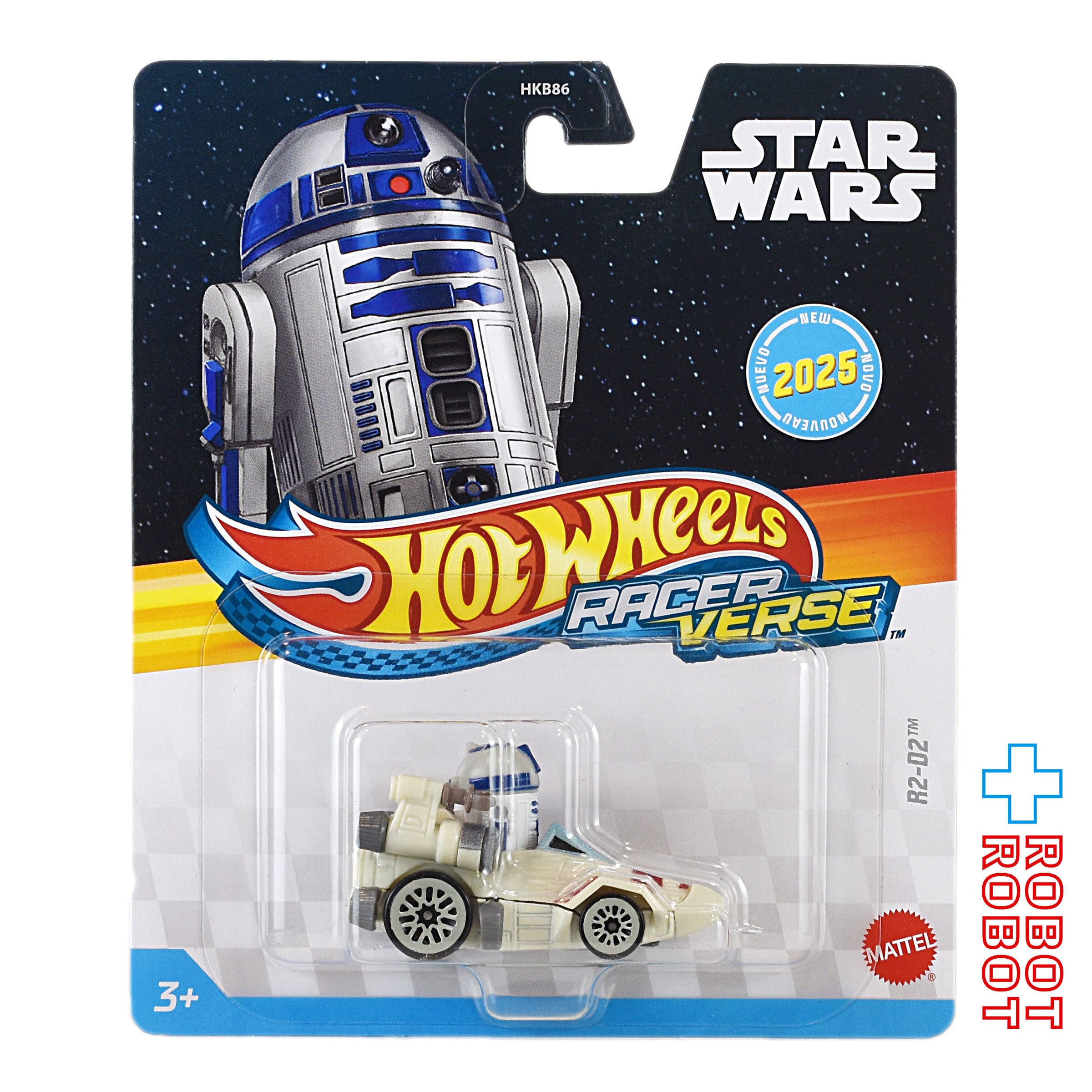 ホットウィール レーサーバース 2025 スター・ウォーズ R2-D2 ダイ