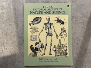 【VA451】Heck's Pictorial Archive of Nature and Science: With Over 5,500 Illustrations /visual book