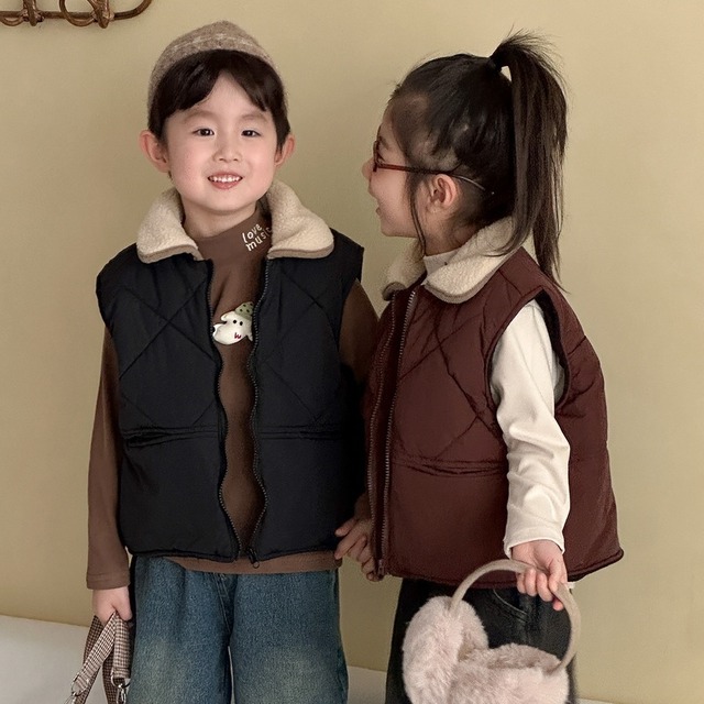 【BABY&KID】暖かい防寒ベスト