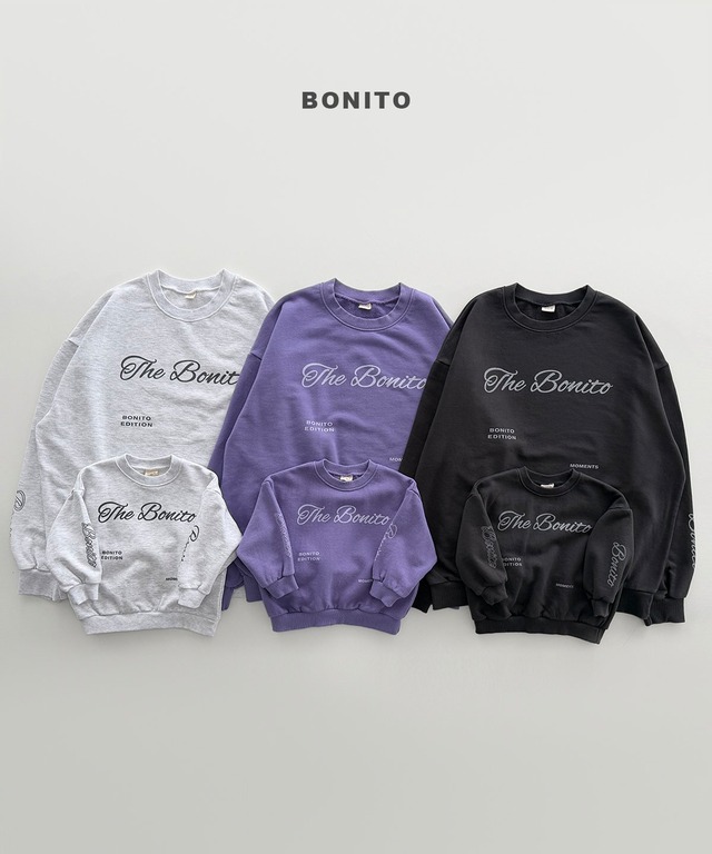 BONITO［取寄］adult / the bonito lettering mtm 26autumn