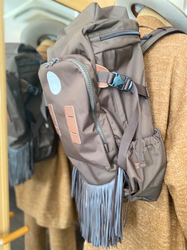 <FUMIE TANAKA> special backpack   brown
