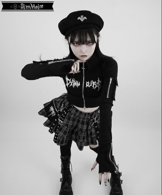 ディムモアール　PUNKフリルミニスカート　チェック PUNKフリルミニスカートII【チェック】 | DimMoire