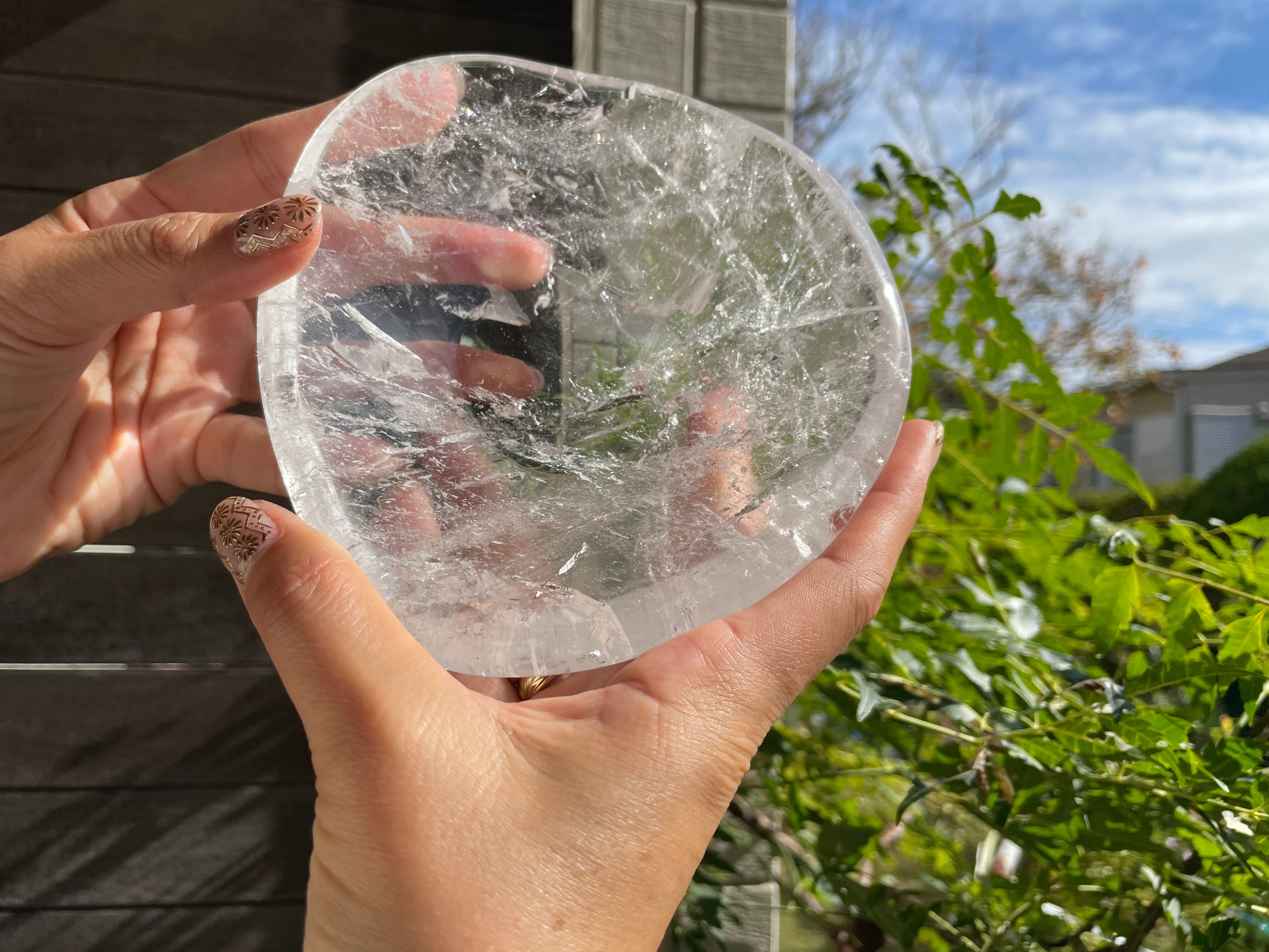 クリスタル bowl (C) 870g