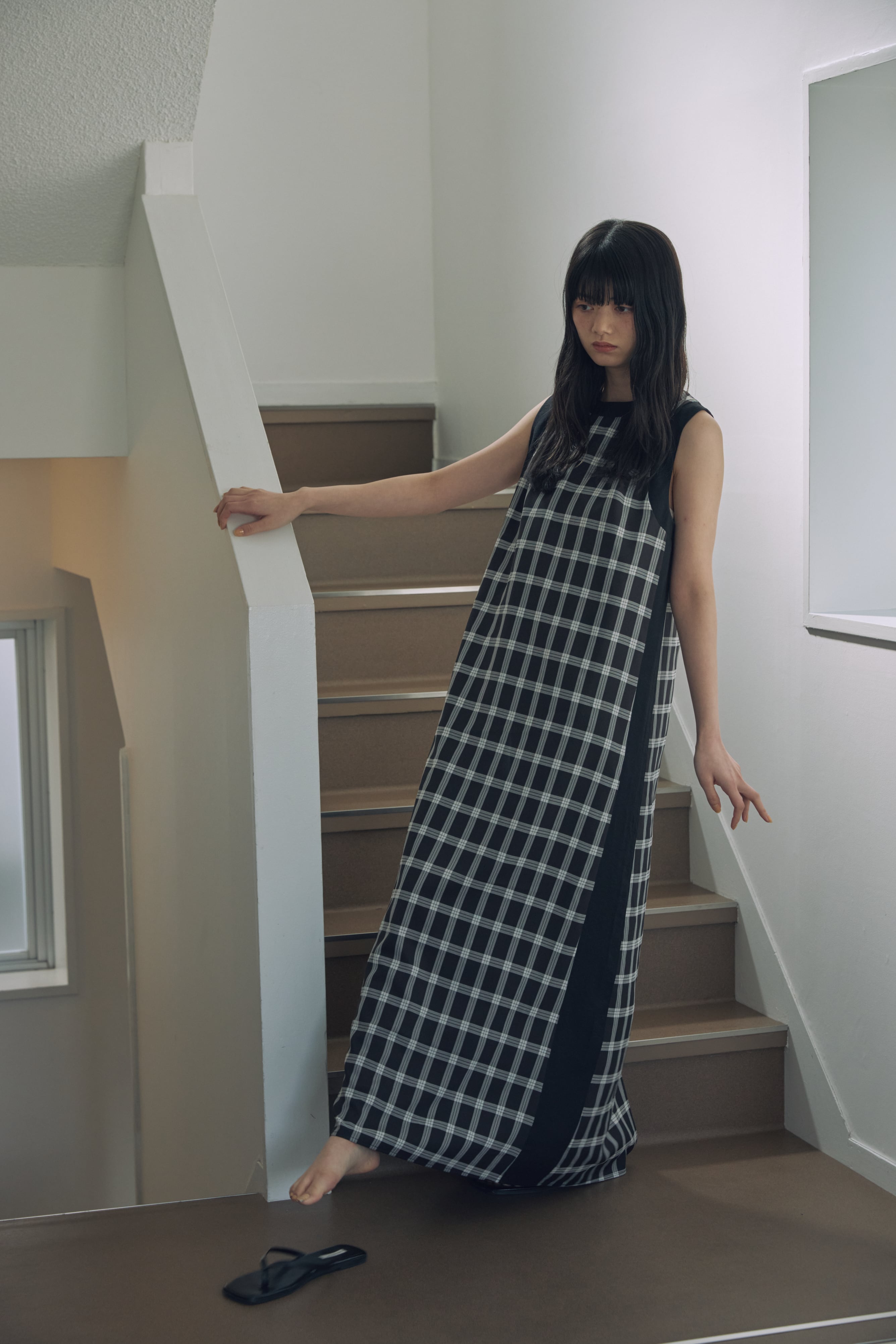 DU260531 Check Design One Piece 【T sizeあり】 | dium.
