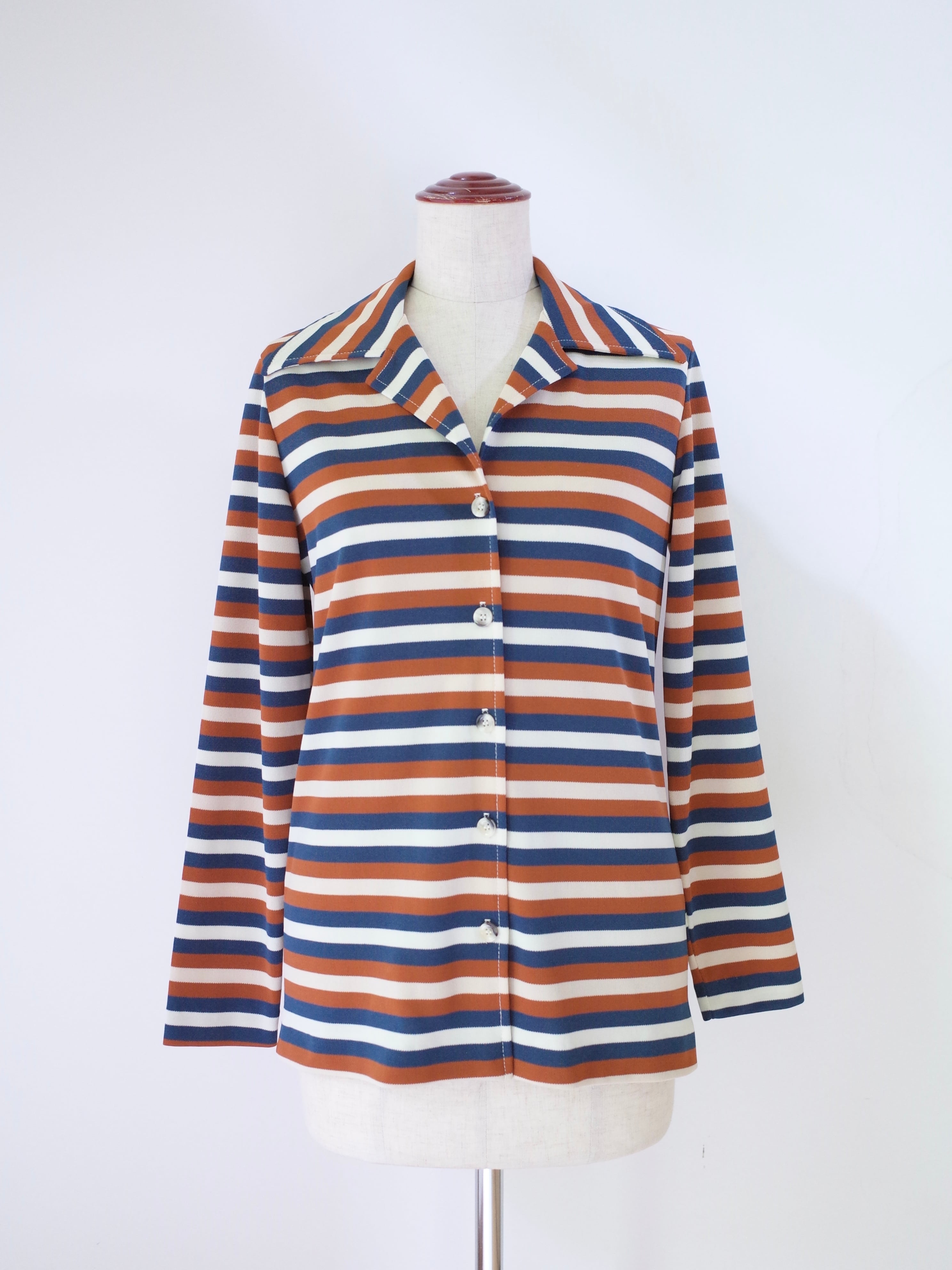 70s Graff Border Shirt Jacket