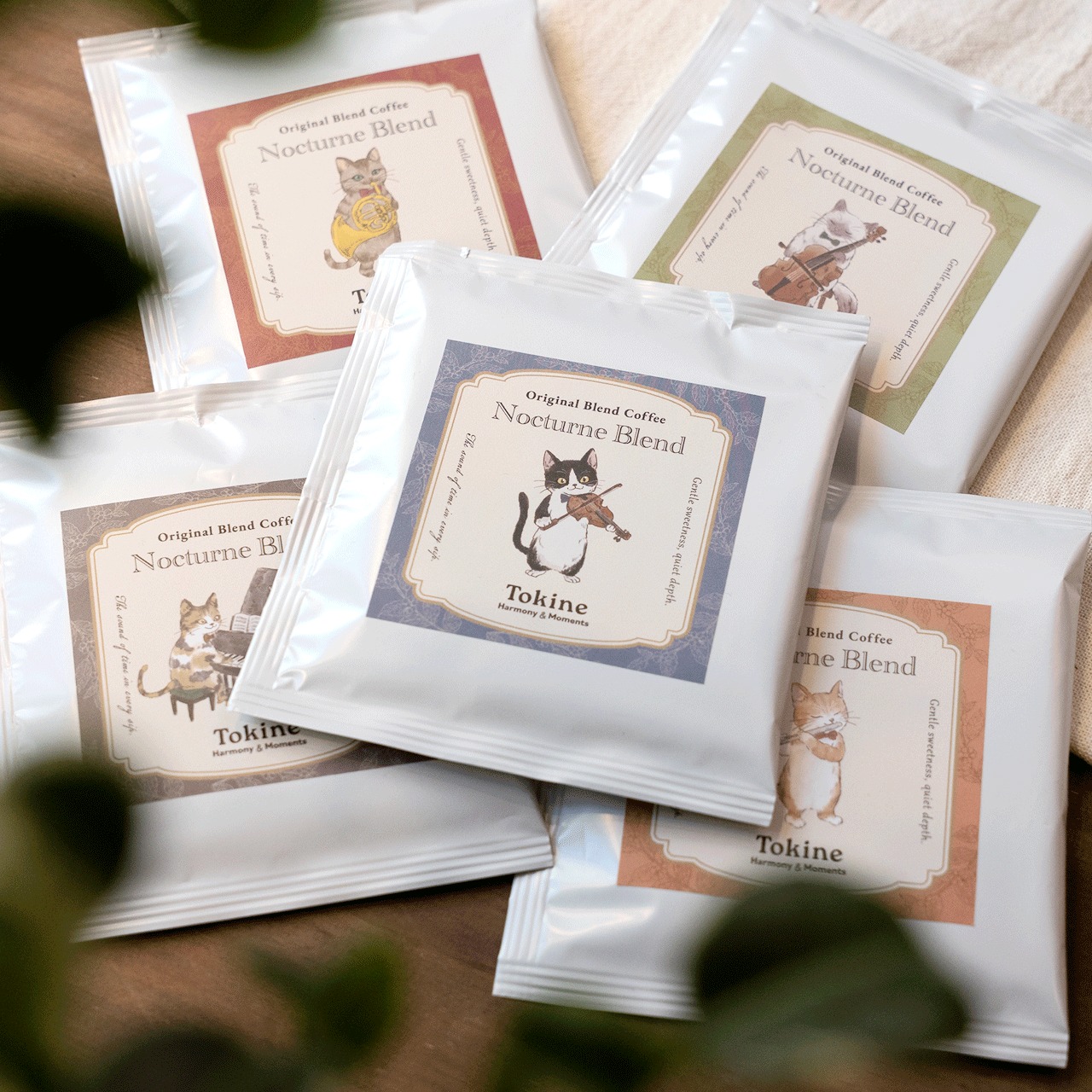 TOKINE コーヒーバッグ │ ディップ式・5袋ギフト