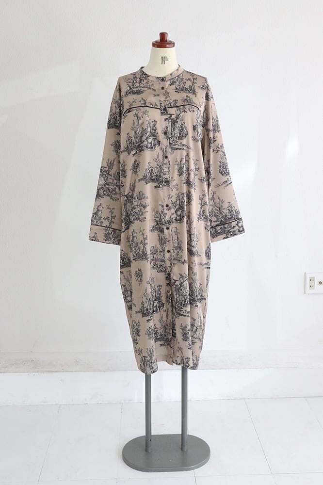 プリントハンサムドレス(5W33015K)