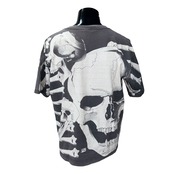 【SKULL & BONES】スカル "ALL OVER PRINT" 90's Vintage Tシャツ