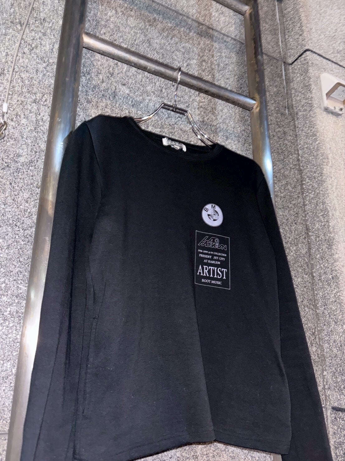 初期 90s LAD MUSICIAN 1998-1999A/W ”Present Jet City” with pocket