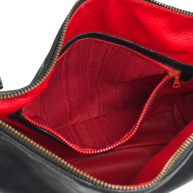 CELINE セリーヌ ショルダーバッグ ブラック ロゴサークル レザー vintage ヴィンテージ オールド mkxe53