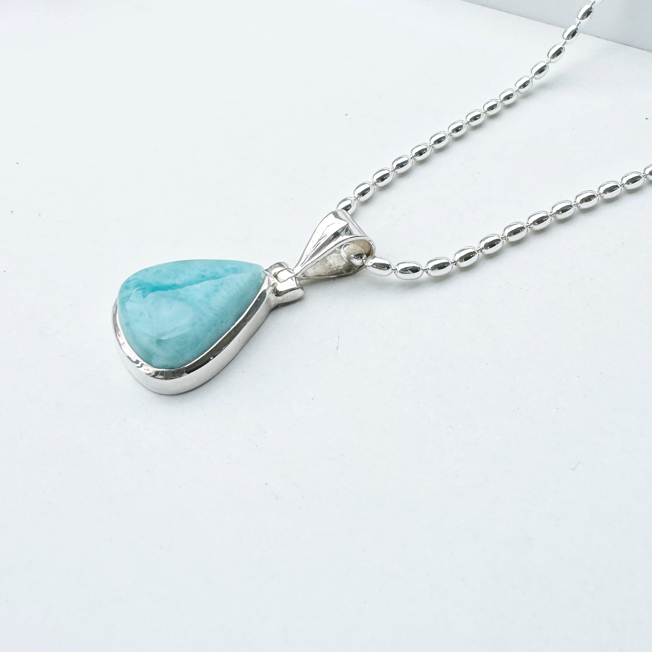 一点物 ラリマー 三角形 ペンダント | 【公式通販】鎌倉のシルバー