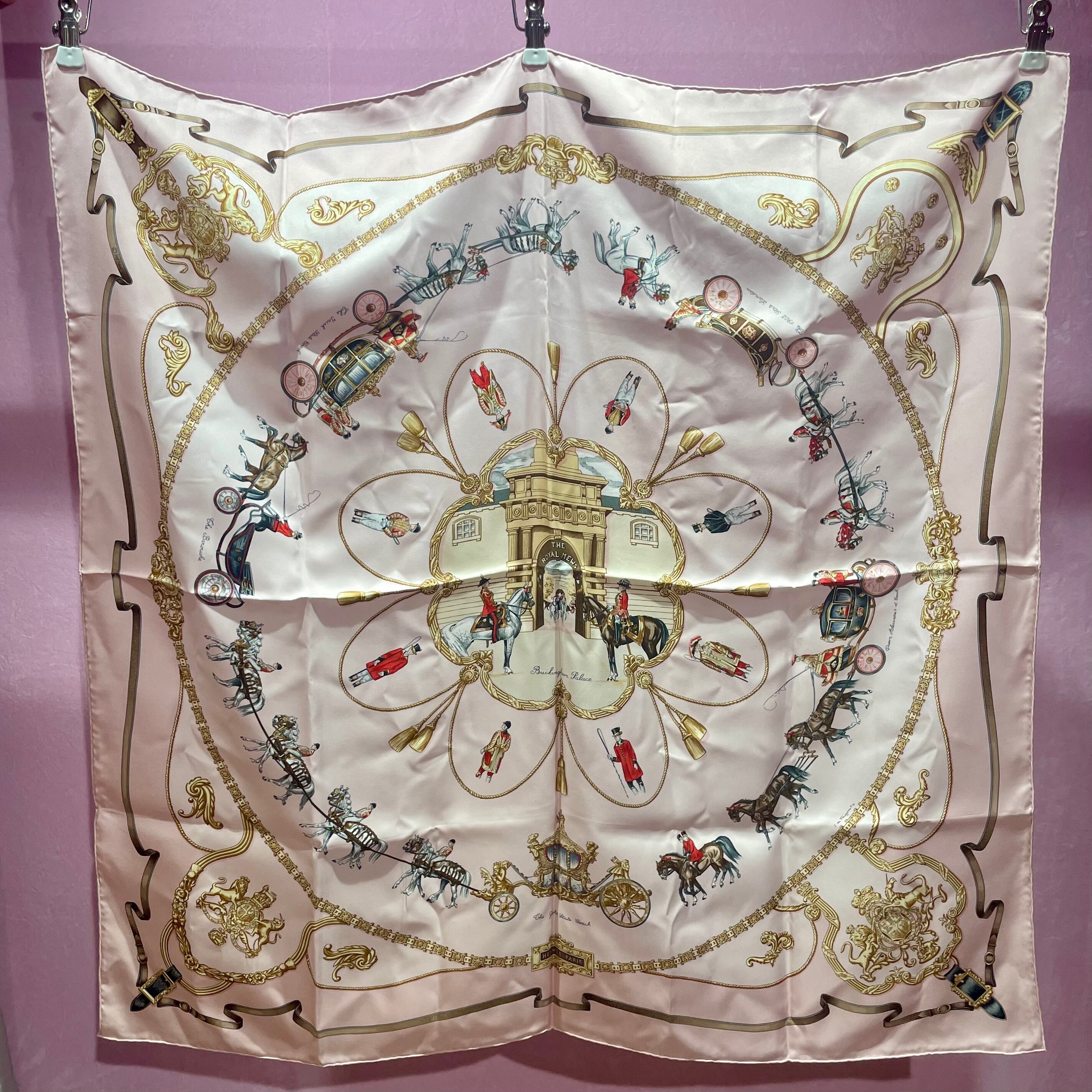 HERMES スカーフ カレ90 THE ROYAL MEWS エルメス | 2122