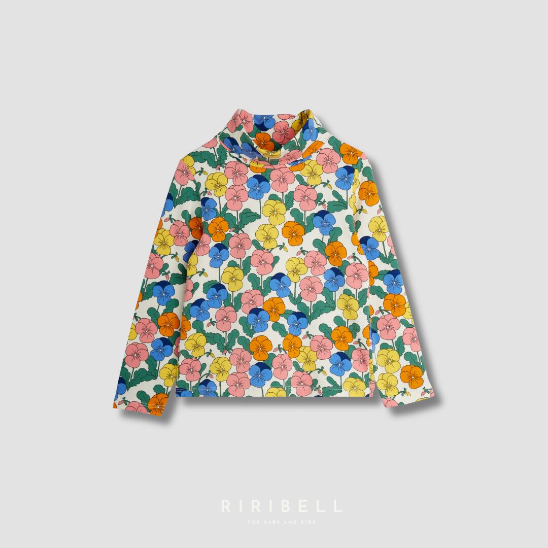 【MINI RODINI】Violas turtleneck