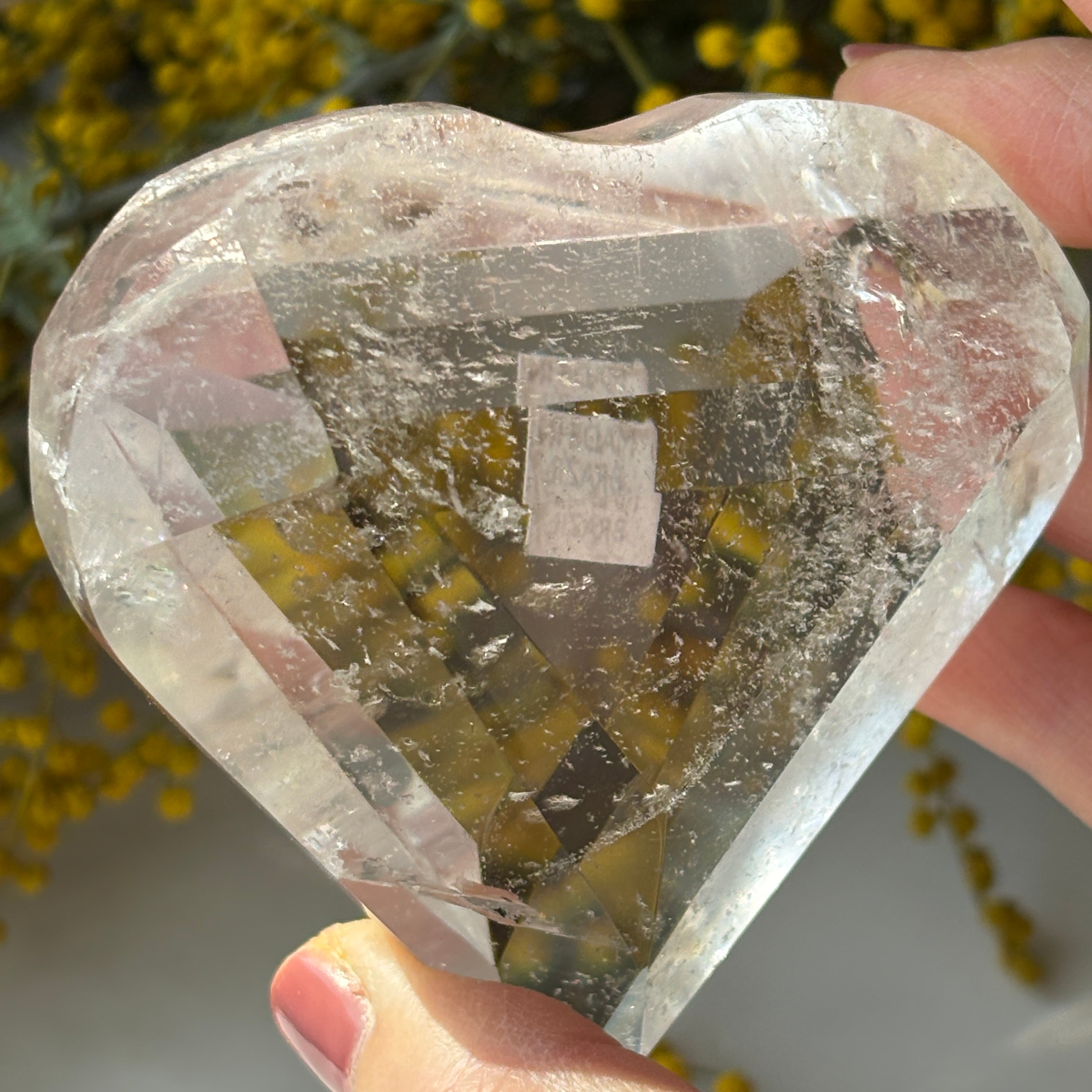 トカンティンス州産 レムリアンシードクリスタル 水晶 ハート ⑥