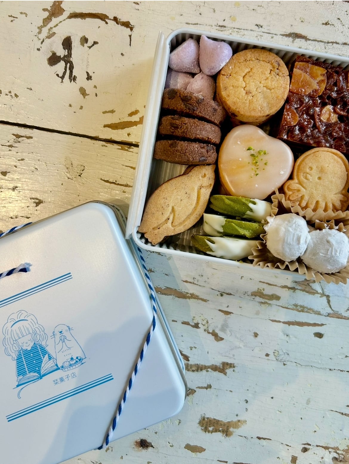 クッキー缶 | 栞菓子店