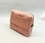 ポケットティッシュケース付き　スクエアポーチ　もも｜とりさん工房ーかわいいハンドメイドポーチ