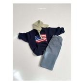 【取寄】minirobe ボタンピーチパンツ|冬服|韓国子供服